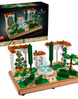 LEGO Fountain Garden