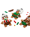 LEGO Gingerbread Ornaments