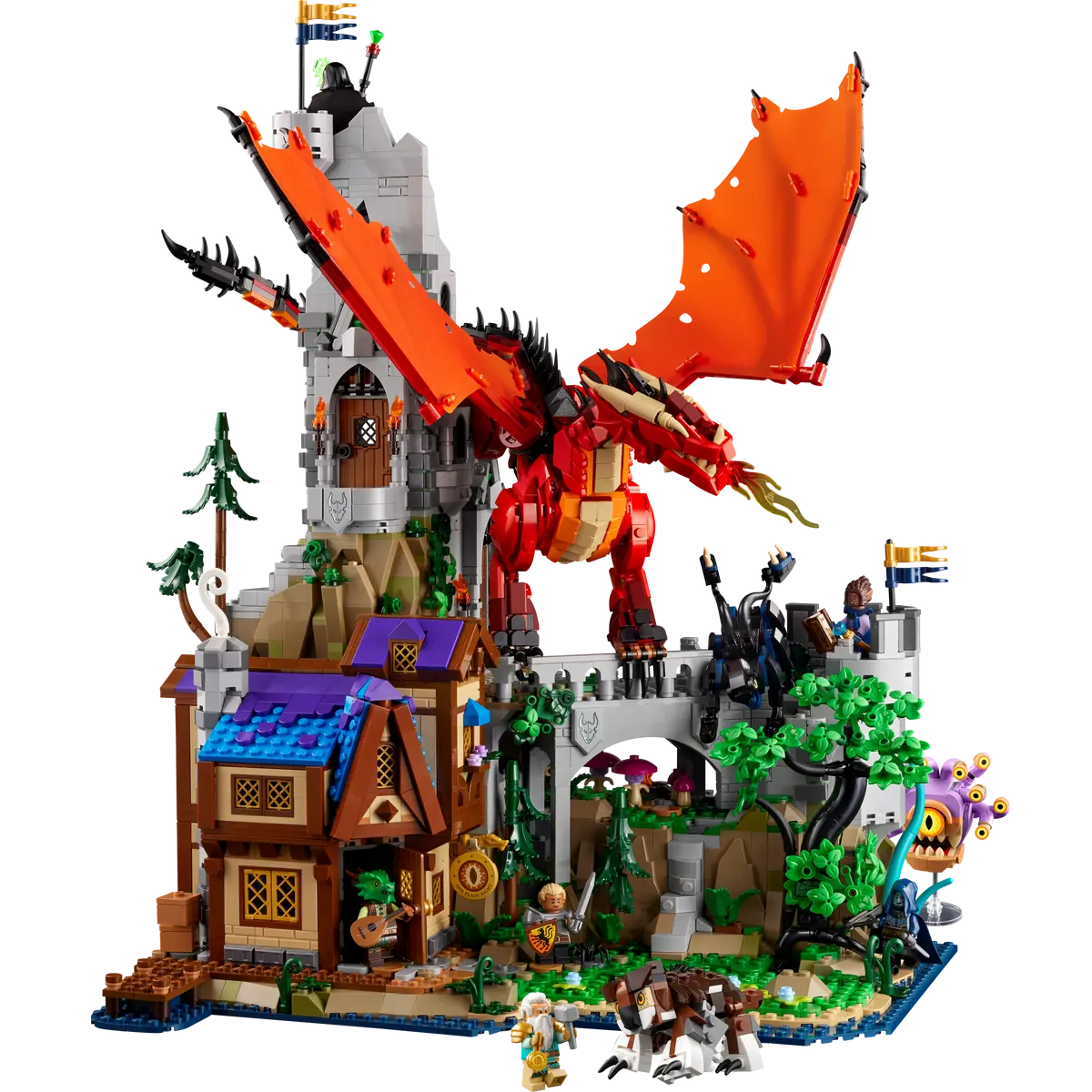 LEGO 21348 - Dungeons & Dragons: Red Dragon's Tale - 3745 pcs