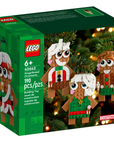 LEGO Gingerbread Ornaments