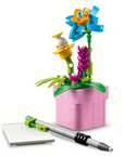 LEGO Typewriter with Flowers