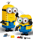 LEGO Brick-built Minions and their Lair