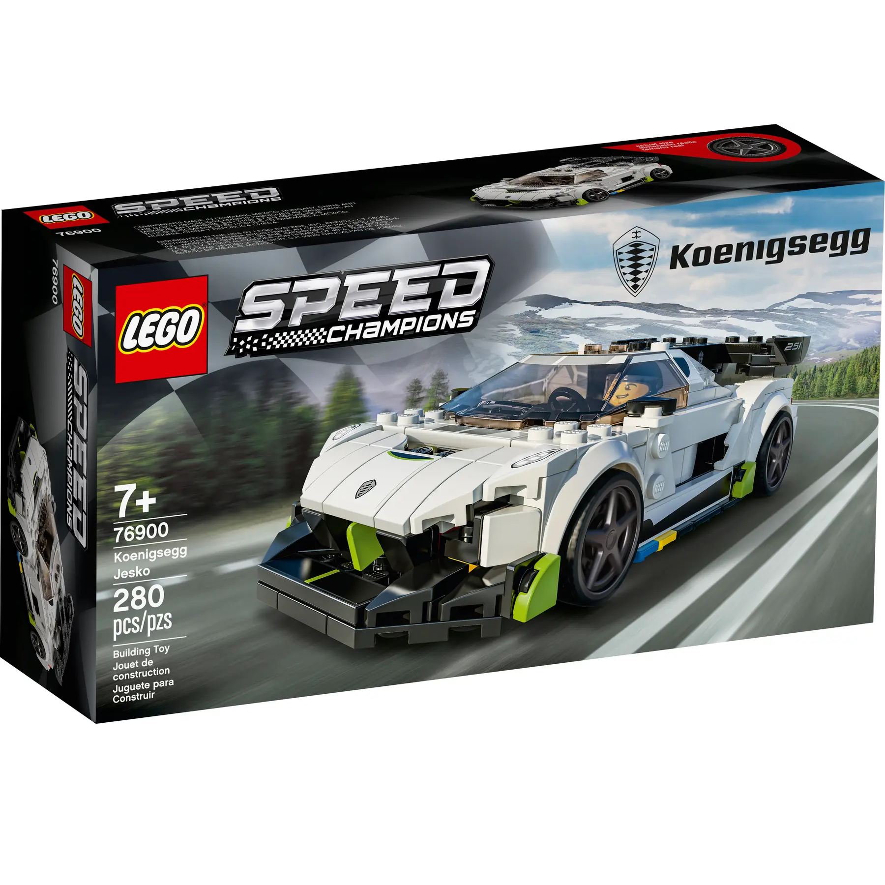 LEGO 76900 - Koenigsegg Jesko - 280 pcs – Brick Deluxe