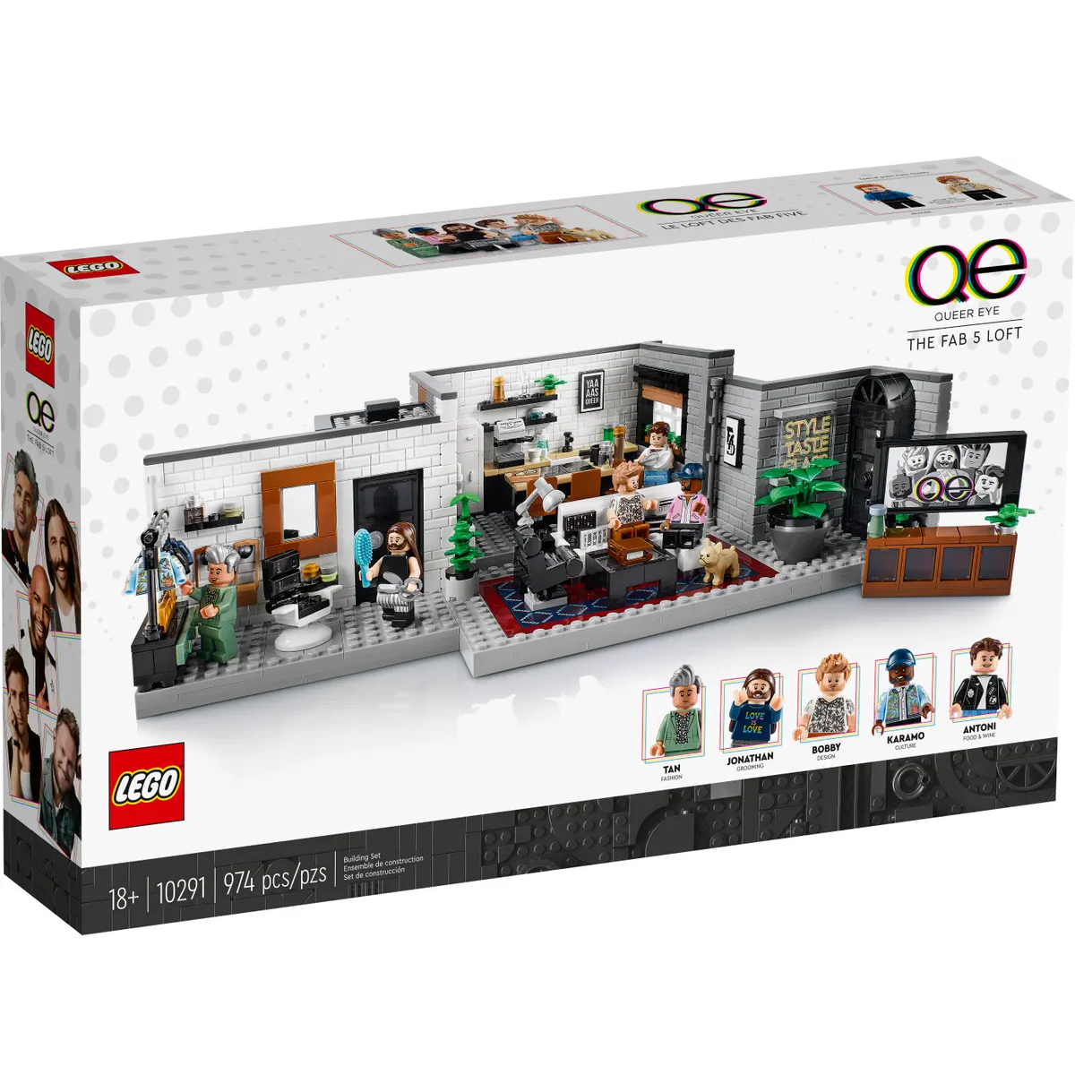 LEGO Queer Eye – The Fab 5 Loft