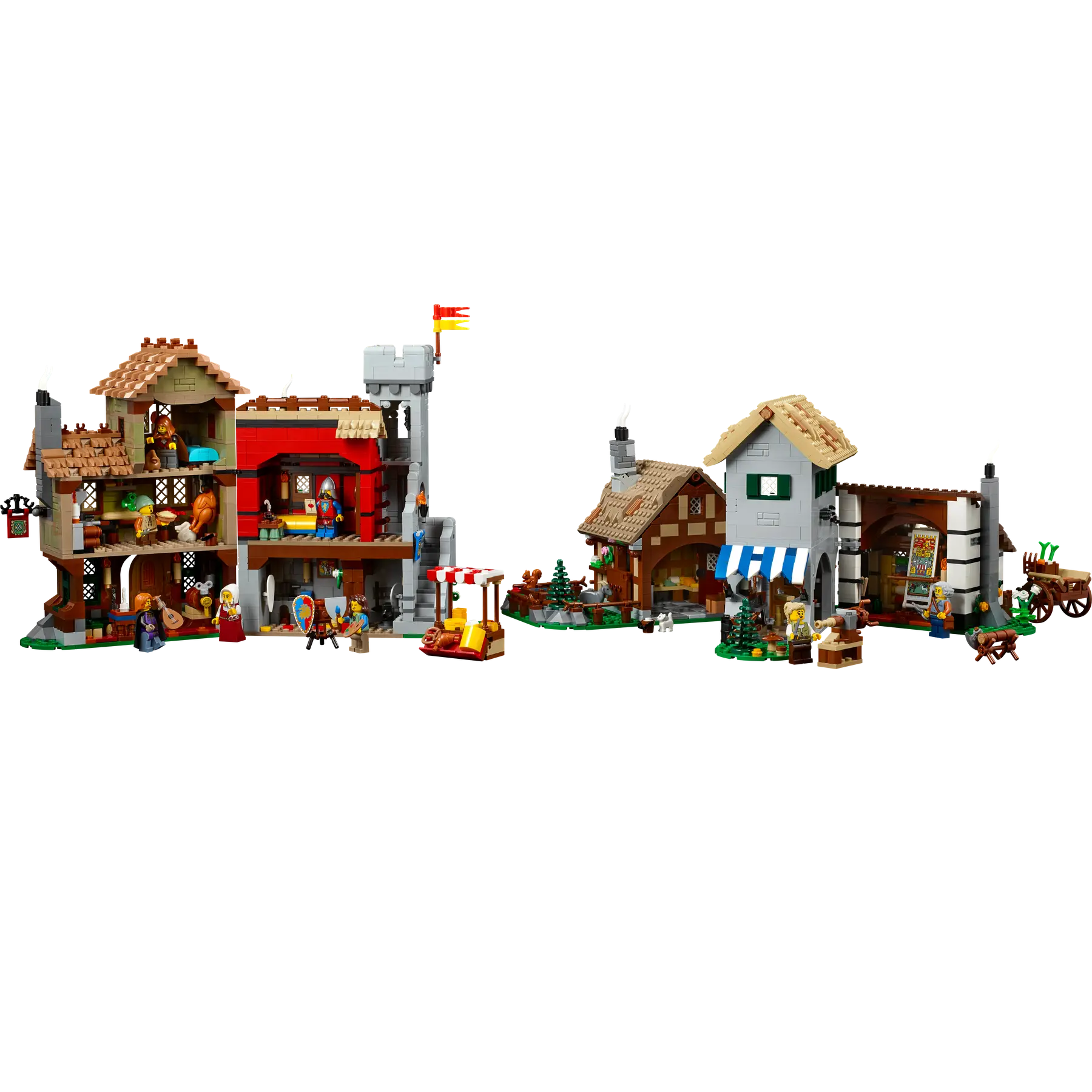LEGO Medieval Town Square