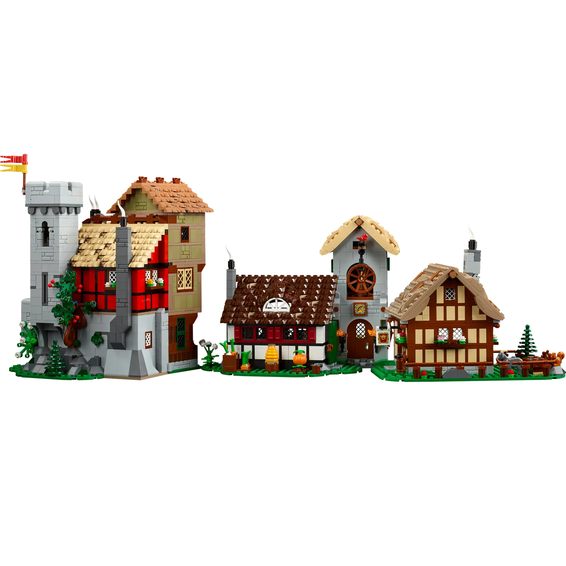 LEGO Medieval Town Square