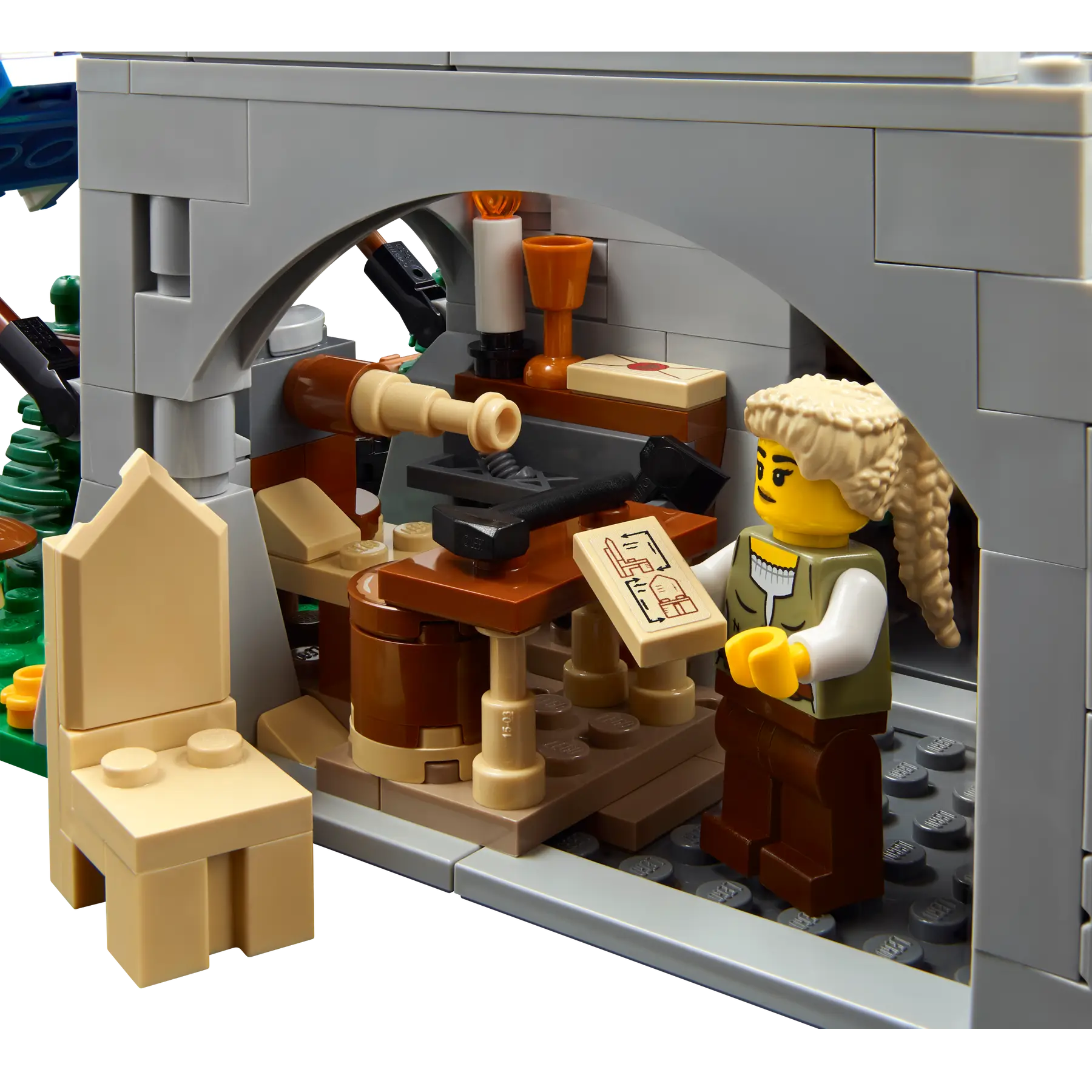 LEGO Medieval Town Square