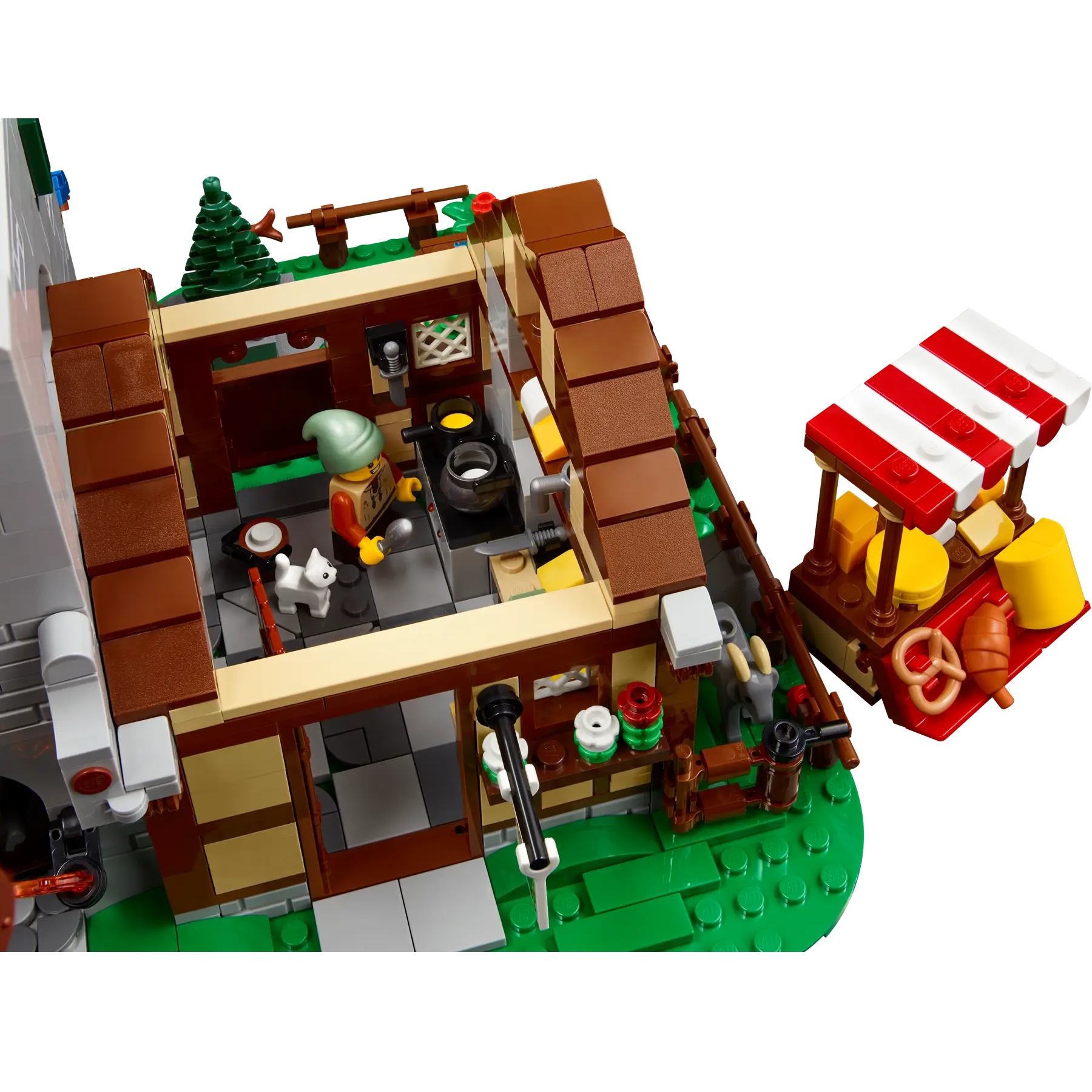 LEGO Medieval Town Square