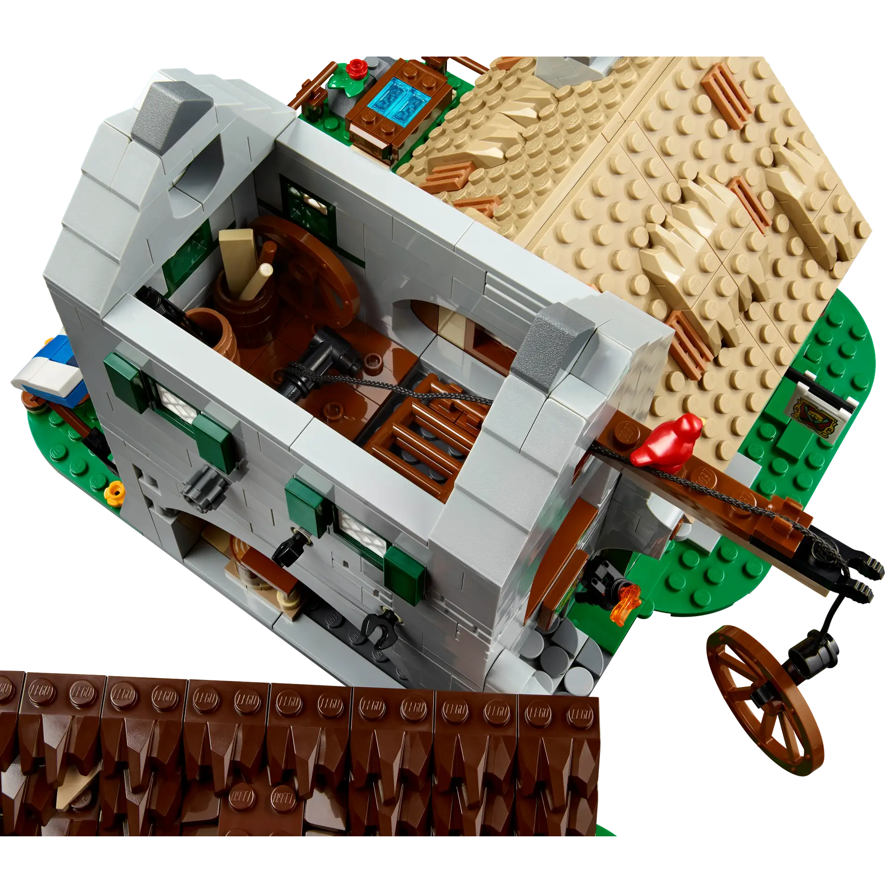 LEGO Medieval Town Square