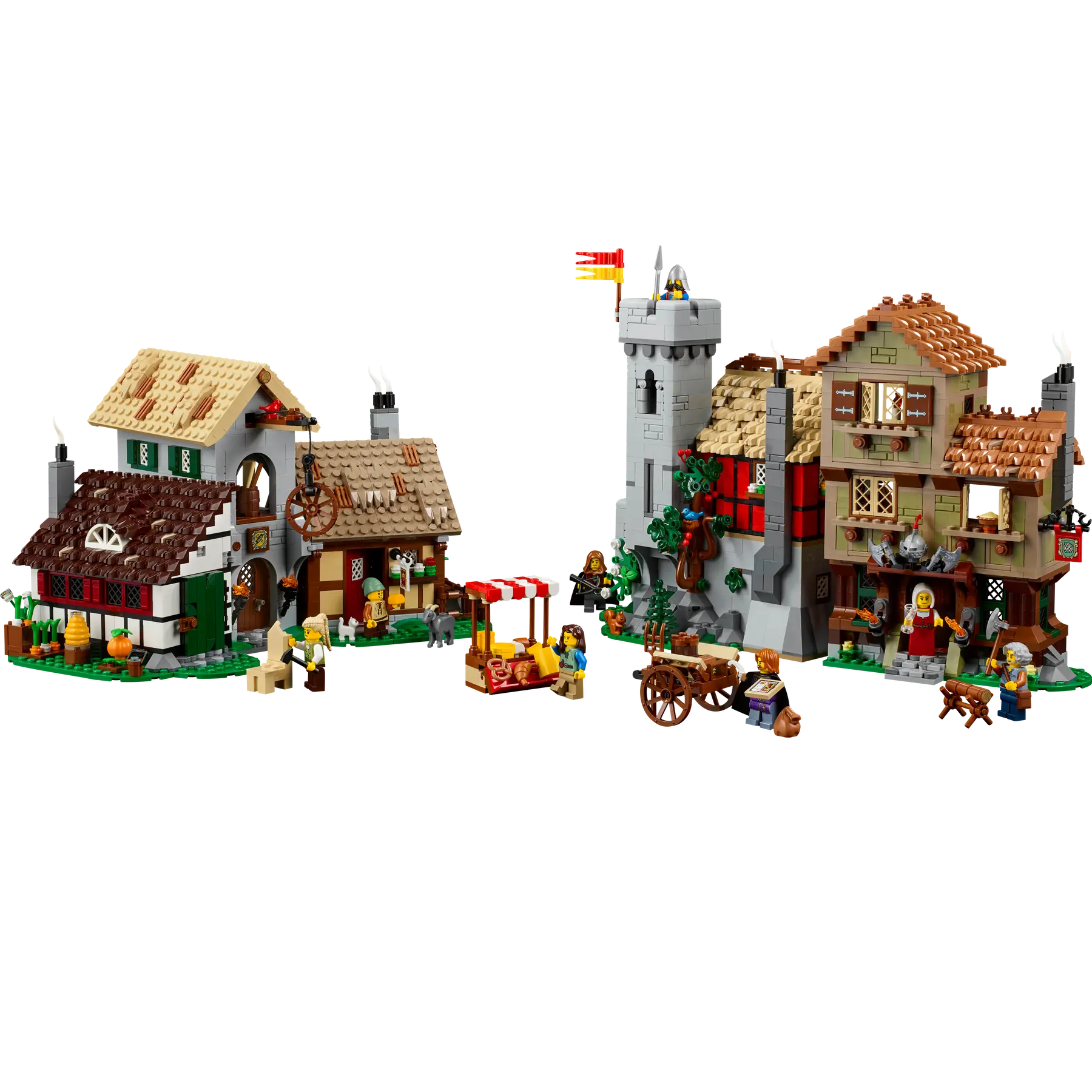 LEGO Medieval Town Square