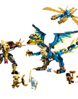 LEGO Elemental Dragon vs. The Empress Mech