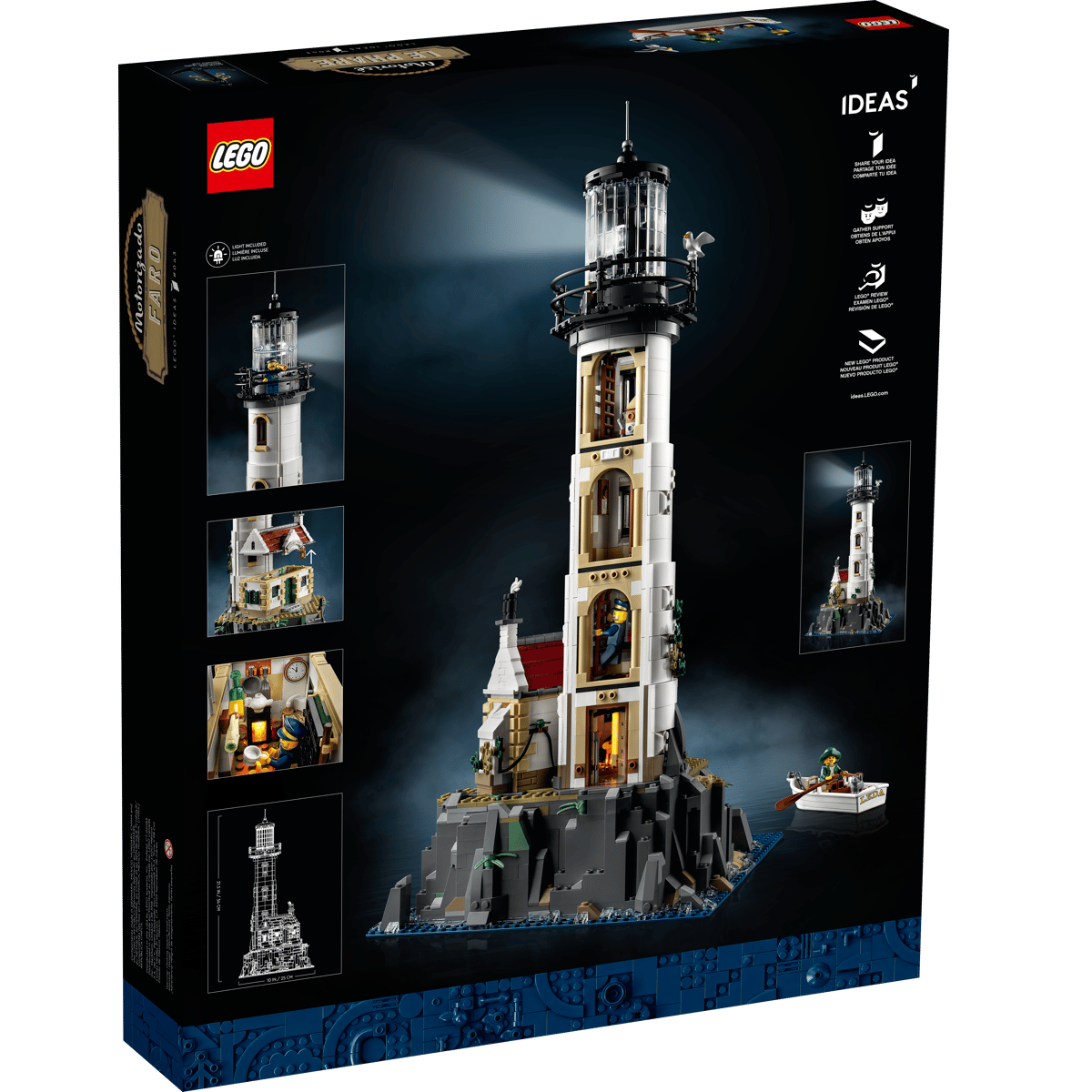 LEGO Motorized Lighthouse