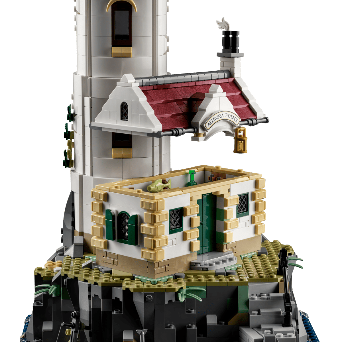 LEGO Motorized Lighthouse