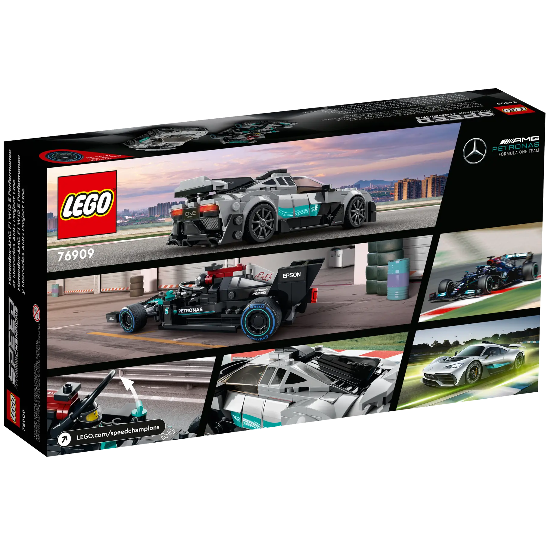 LEGO Mercedes-AMG F1 W12 E Performance &amp; Mercedes-AMG Project One