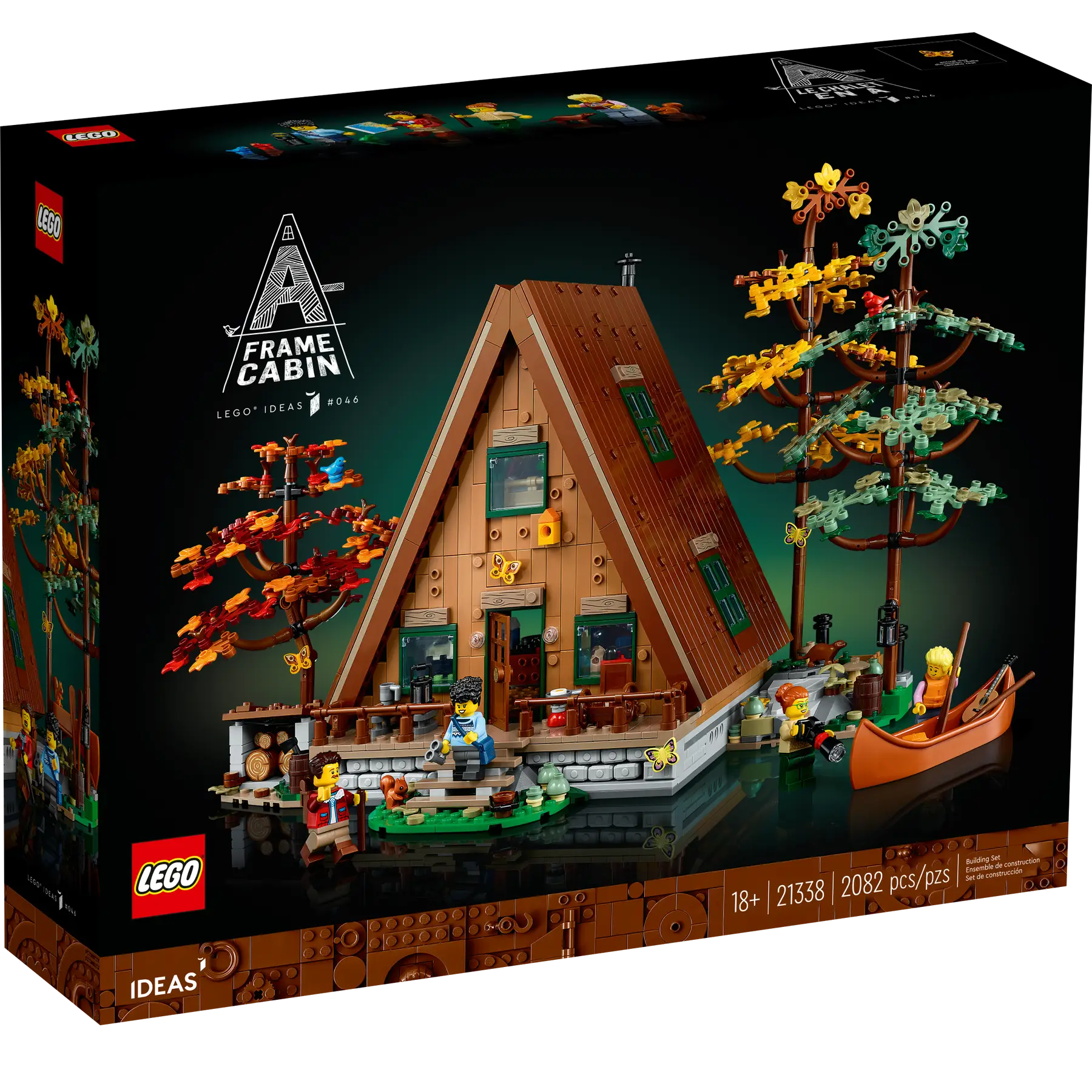 LEGO A-Frame Cabin