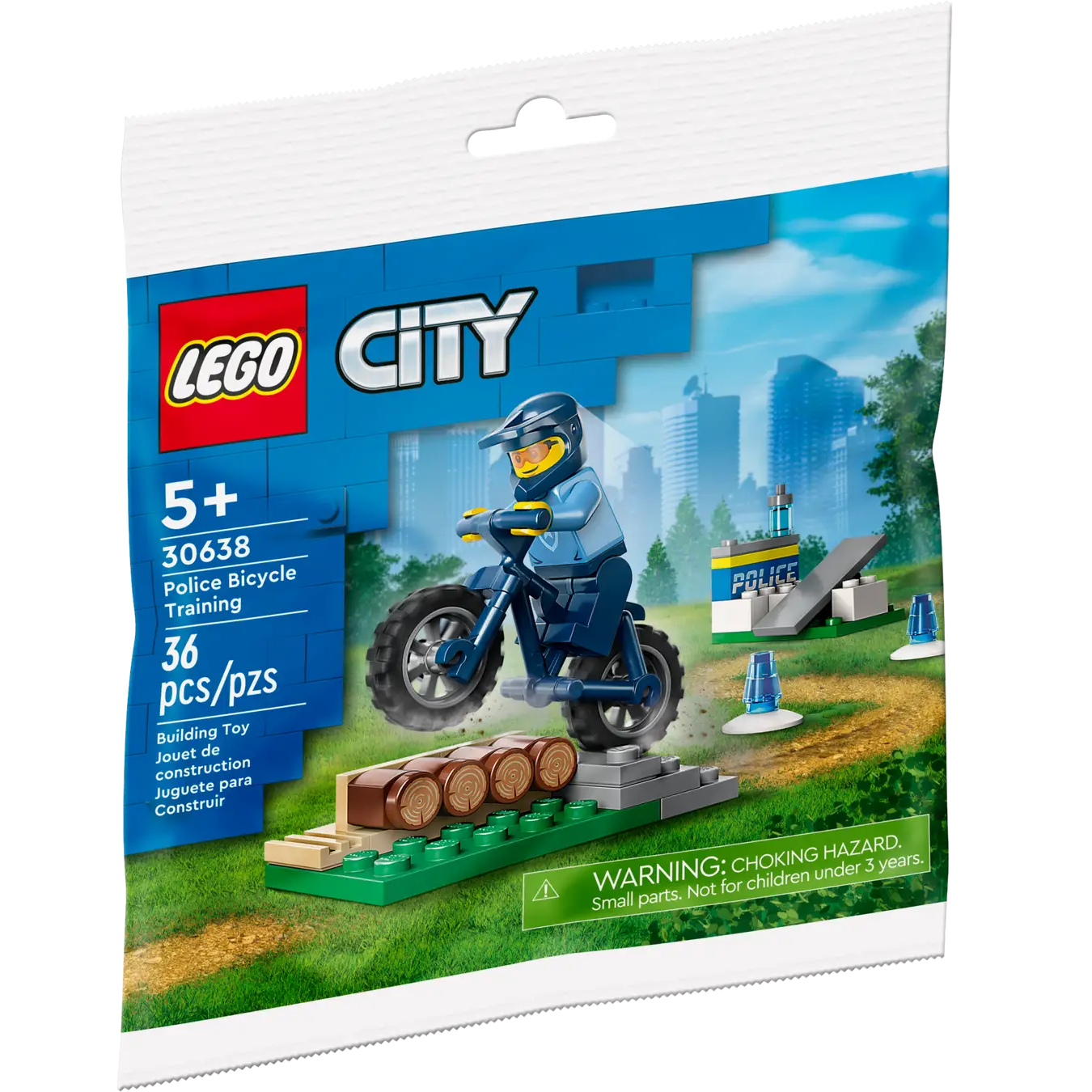 LEGO Police Bicycle Training