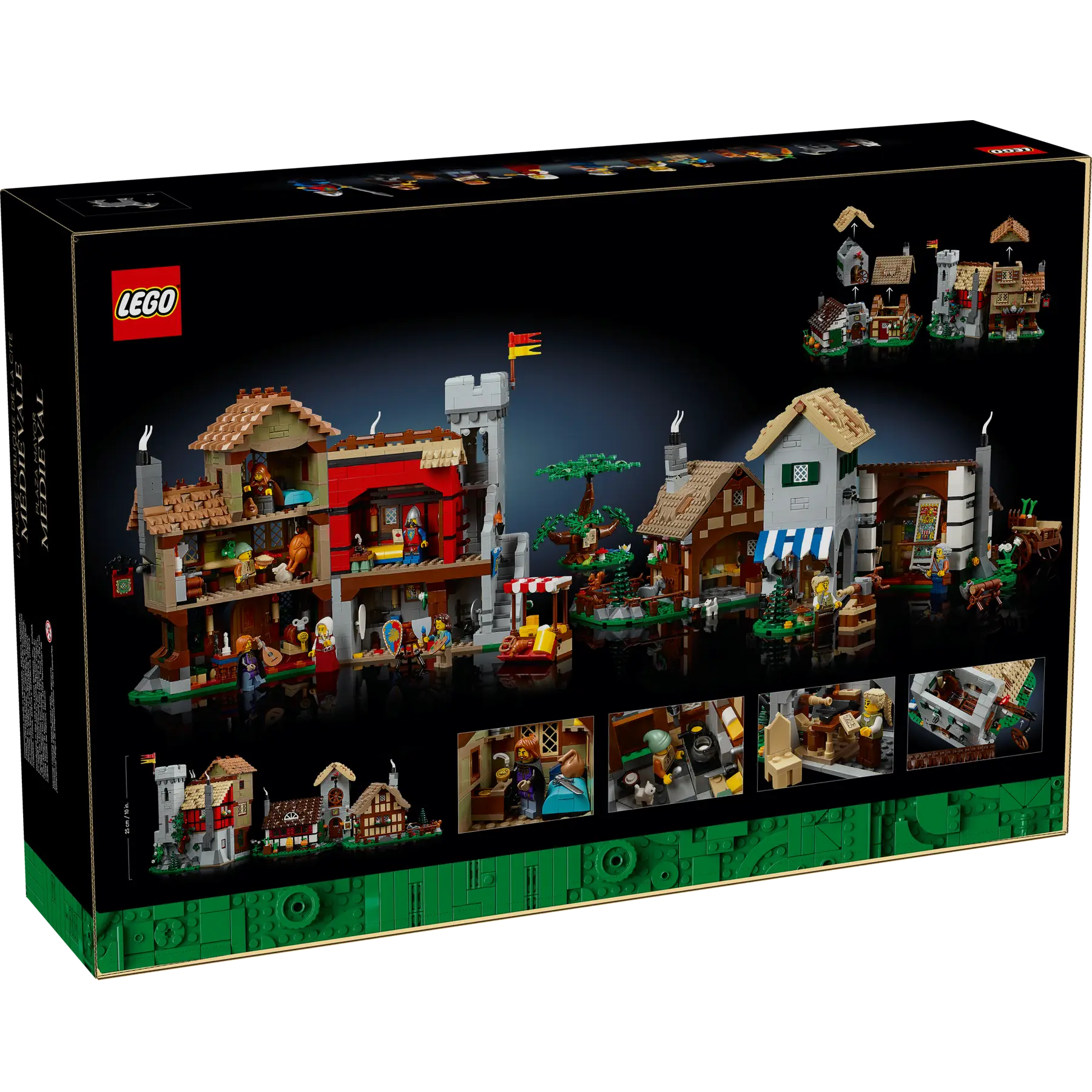 LEGO Medieval Town Square
