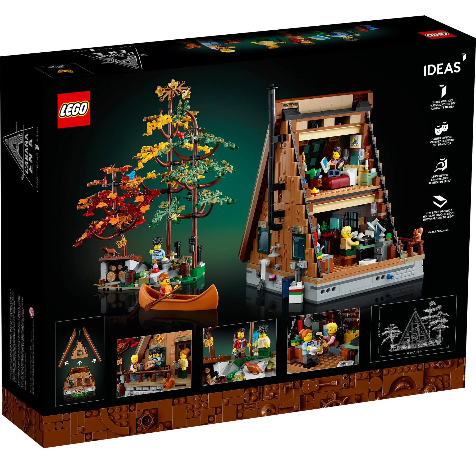 LEGO A-Frame Cabin
