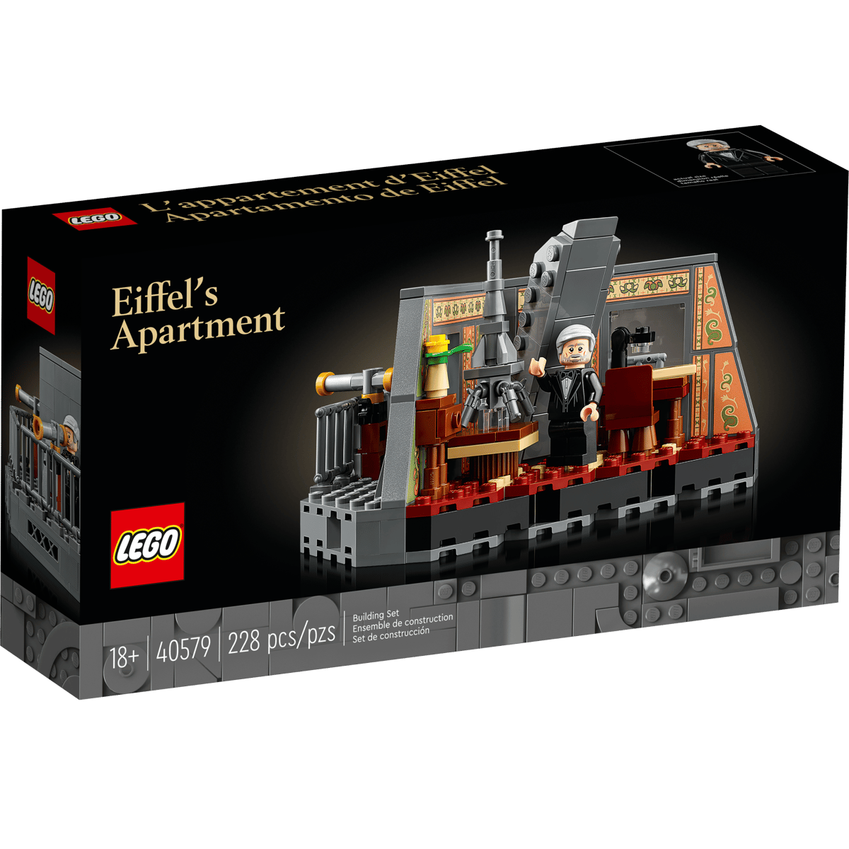 LEGO Eiffel’s Apartment