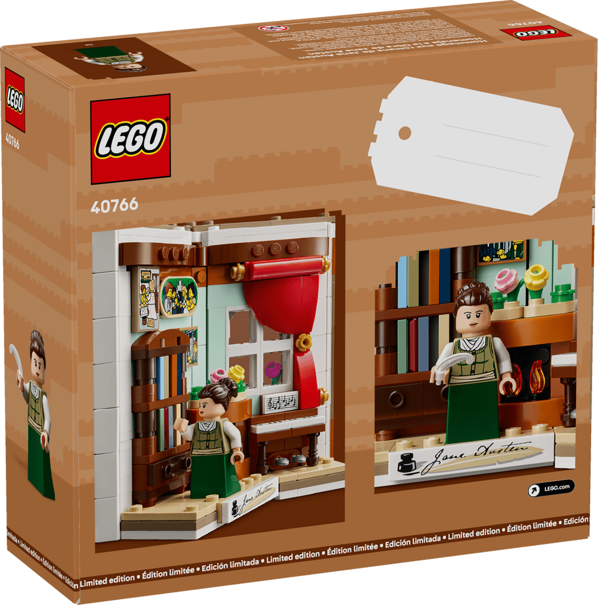 LEGO Tribute to Jane Austen's Books