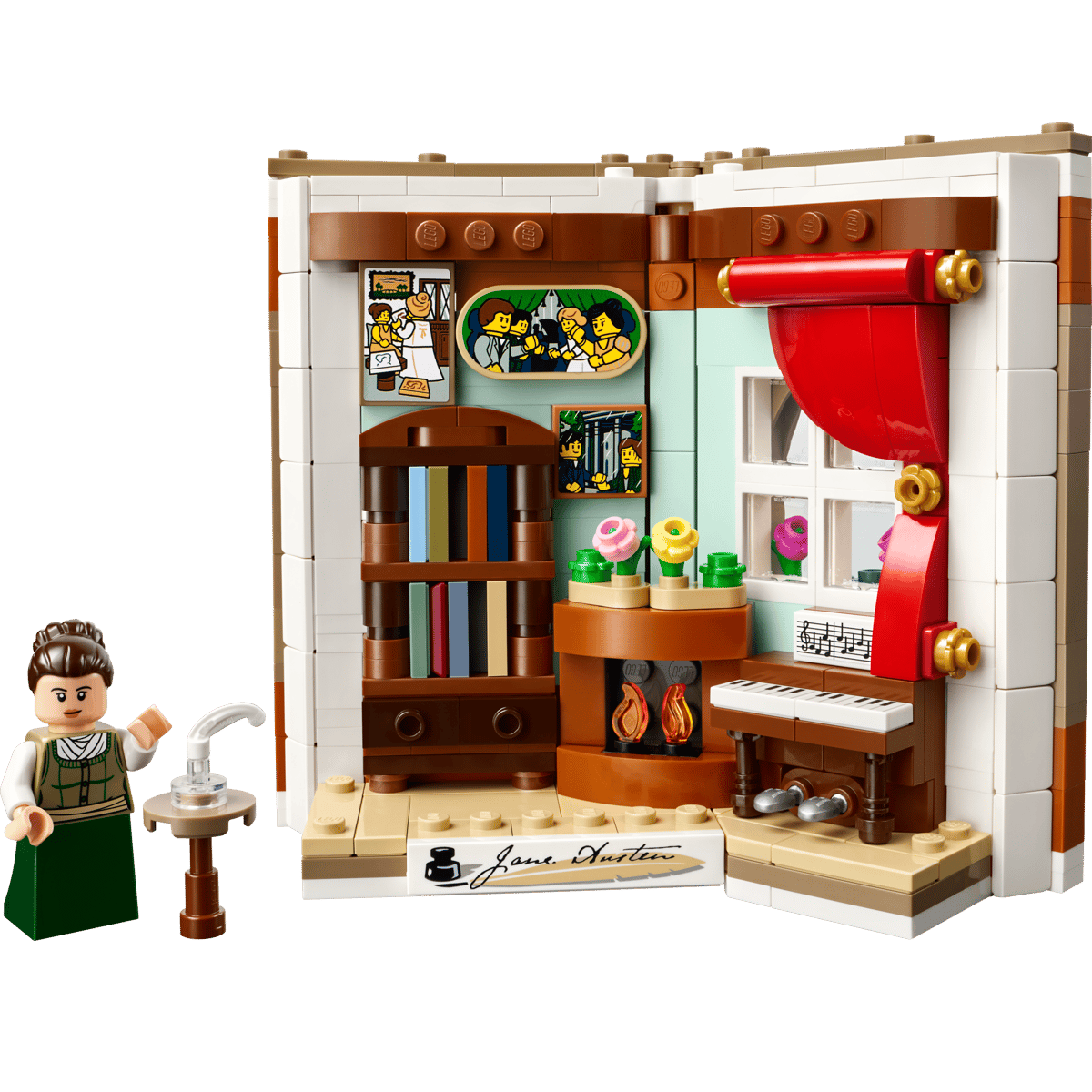 LEGO Tribute to Jane Austen's Books