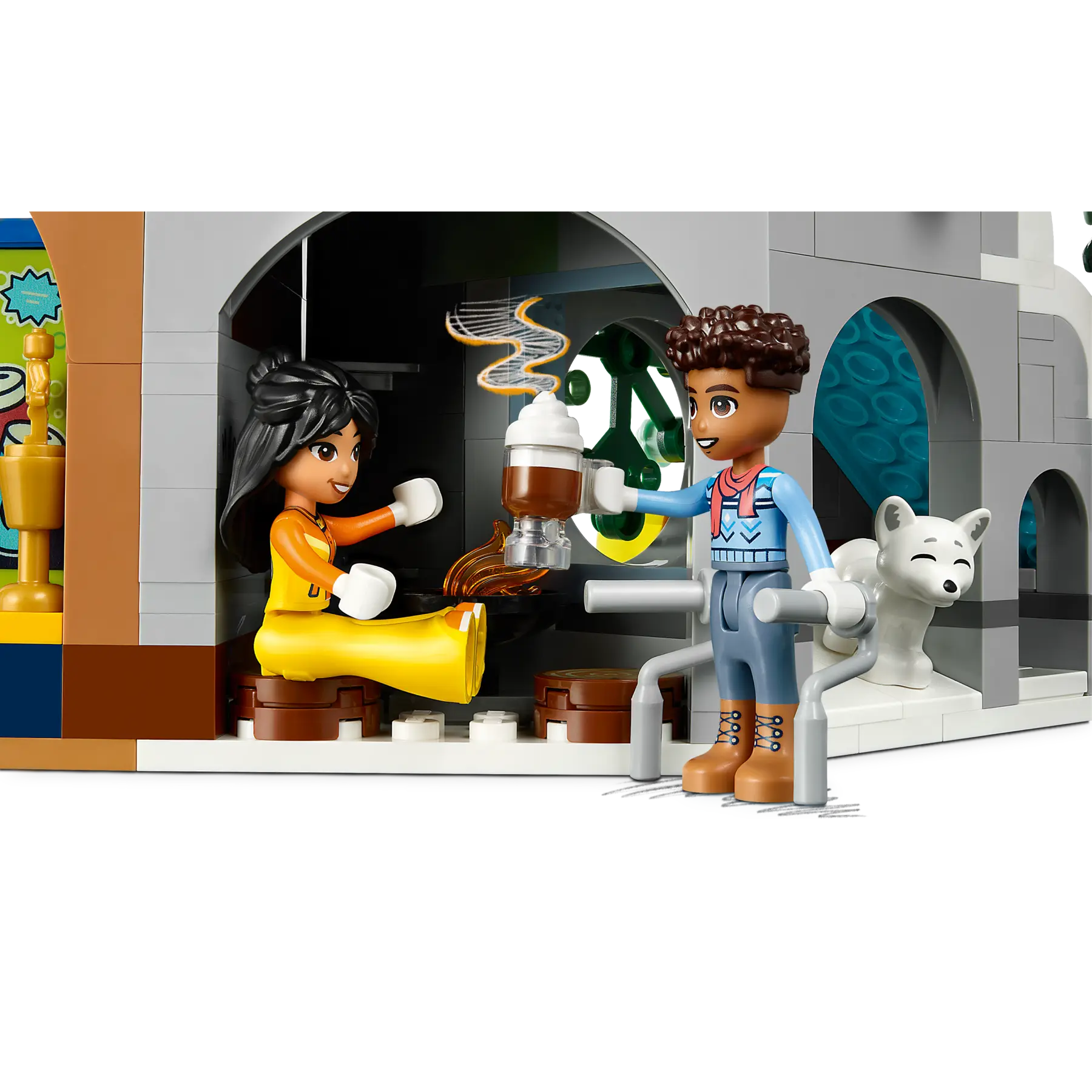 LEGO Holiday Ski Slope and Café