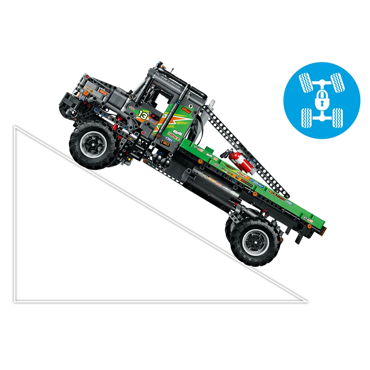 LEGO 4x4 Mercedes-Benz Zetros Trial Truck