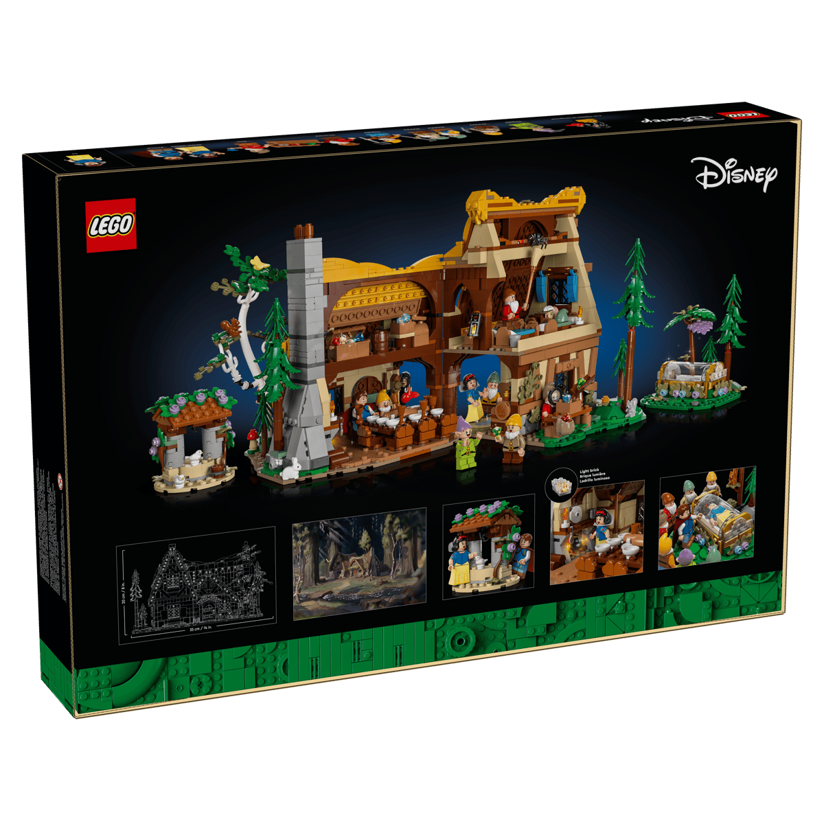 LEGO Snow White and the Seven Dwarfs' Cottage