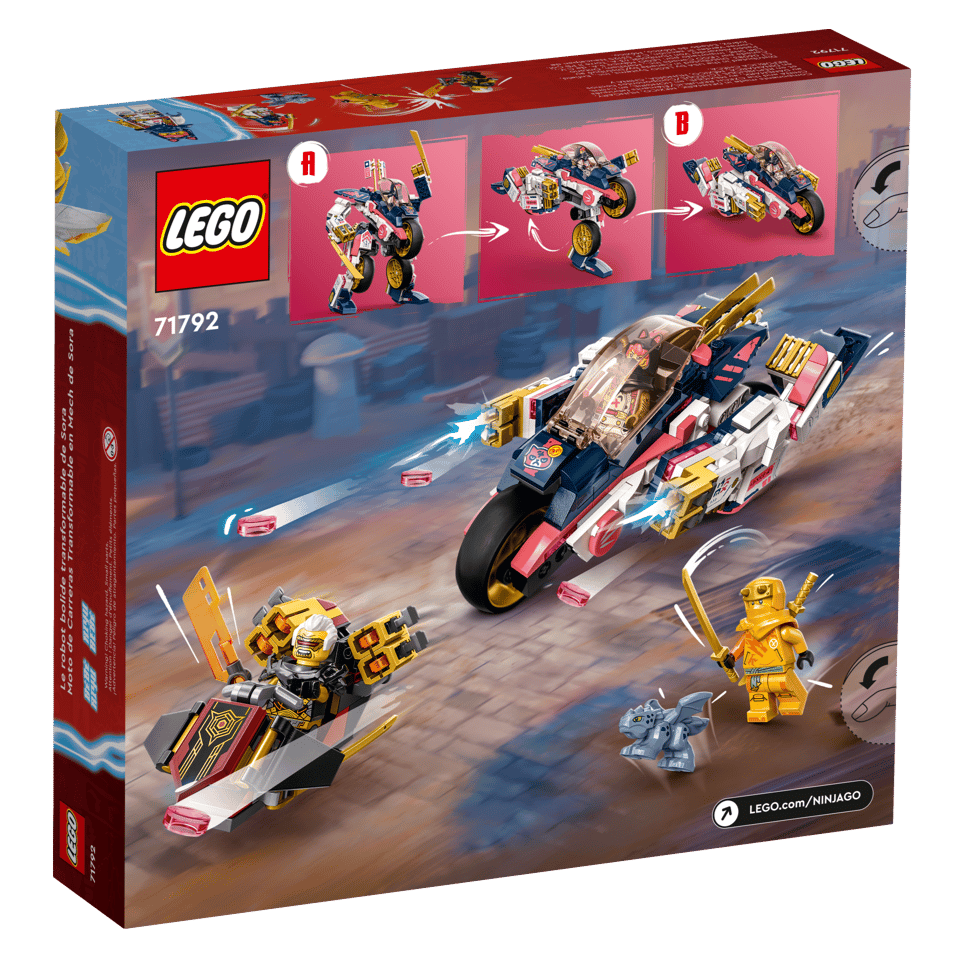 LEGO Sora's Transforming Mech Bike Racer