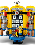 LEGO Brick-built Minions and their Lair